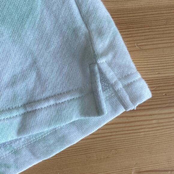 Rails Jane French Terry Tie Dye Short Mint Green S - Picture 5 of 12